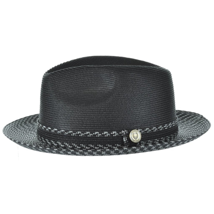 Two-Tone Straw Fedora