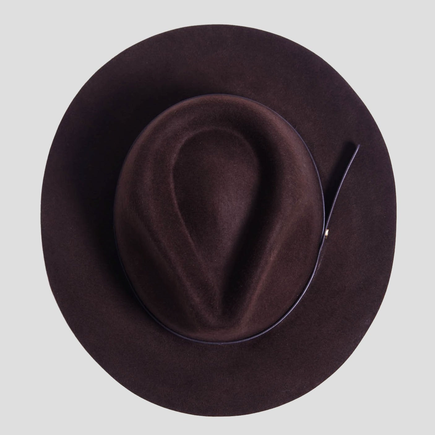 Dapper Men's Felt Fedora Hat – Black