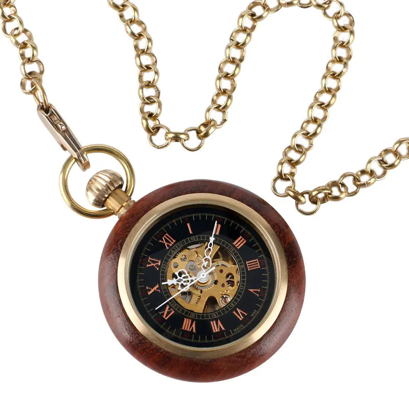 Wooden Pocket Watch