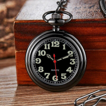Steampunk Gusset Watch With Arabic Numerals