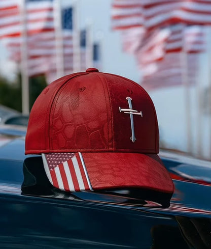 Jesus 3 Nail Crown of Thorns printed Typhoon Adjustable Christian Hat