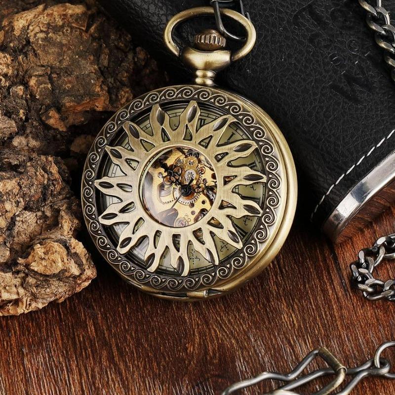 Soleil Steampunk Gusset Watch