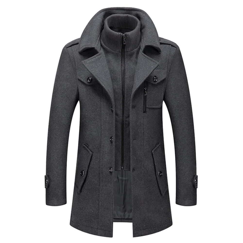 Thomas – Wool Trench Coat